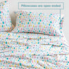 Intelligent Design Cotton Flannel Printed Sheet Set