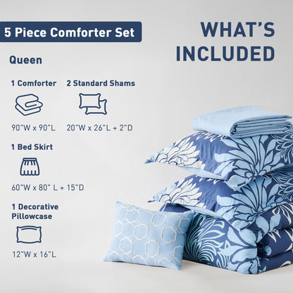 Regency Heights Enya 5pcs Comforter Set