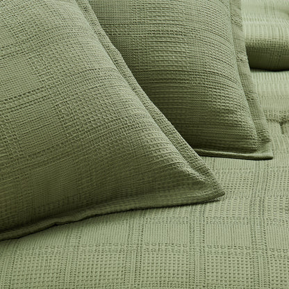 Regency Heights Tessa Waffle Weave Textured Comforter Set