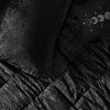 Intelligent Design Velvet Comforter Set with Throw Pillow