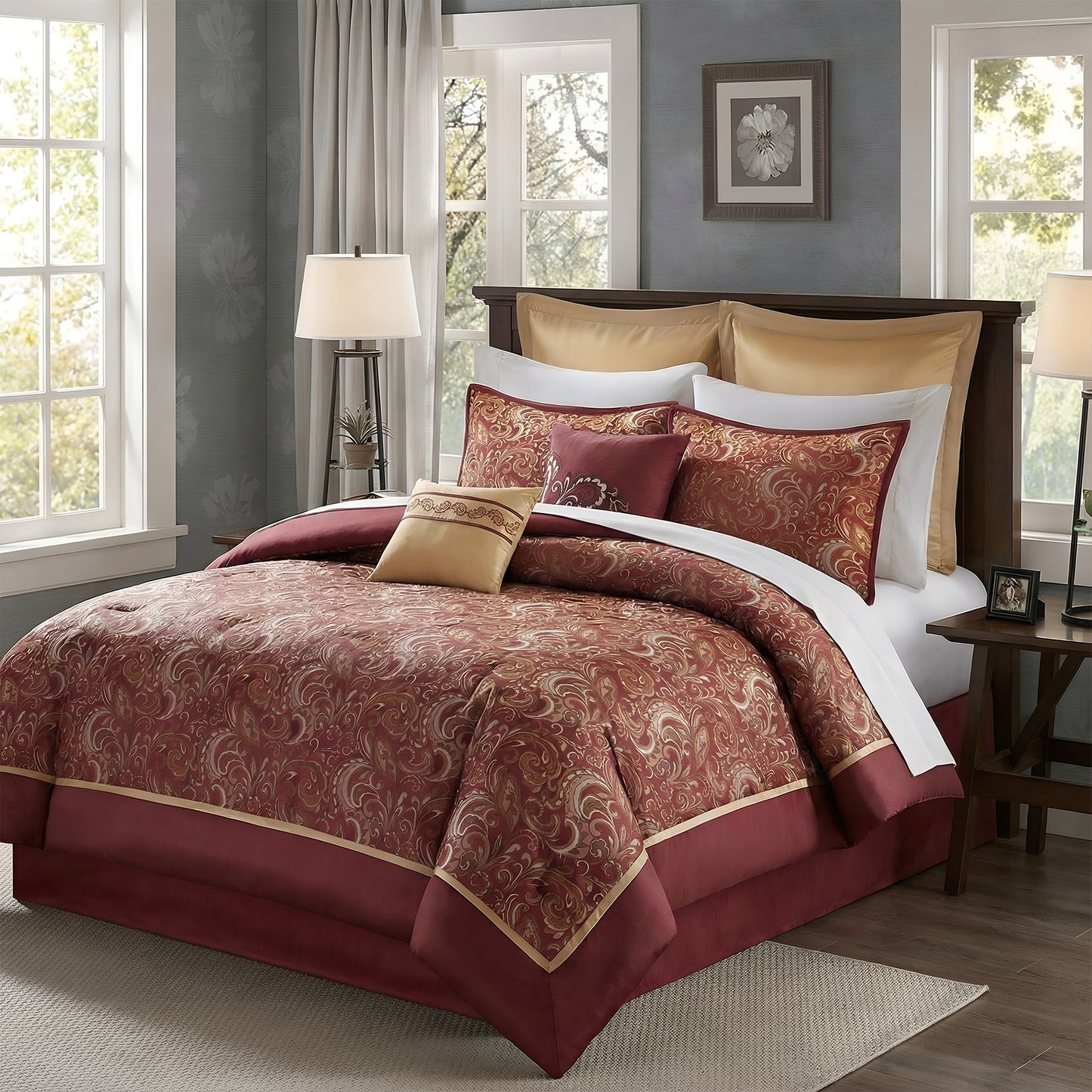 Regency Heights Bryson 8pcs Comforter Set