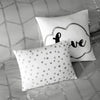Intelligent Design Metallic Printed Comforter Set