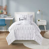 Intelligent Design Metallic Printed Comforter Set