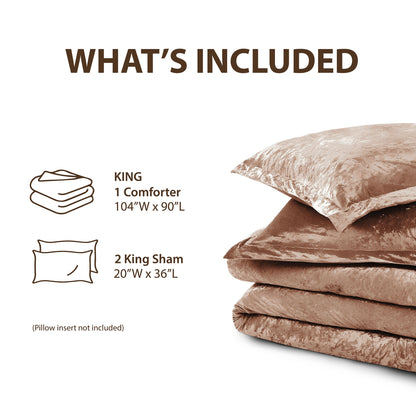 Regency Heights Juliette Velvet Comforter Set
