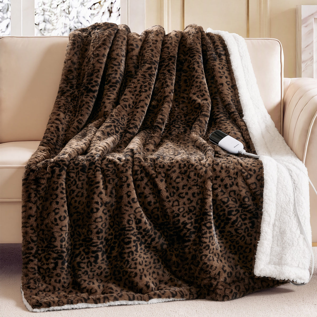 Beautyrest Heated Zuri Luxe Heated Throw