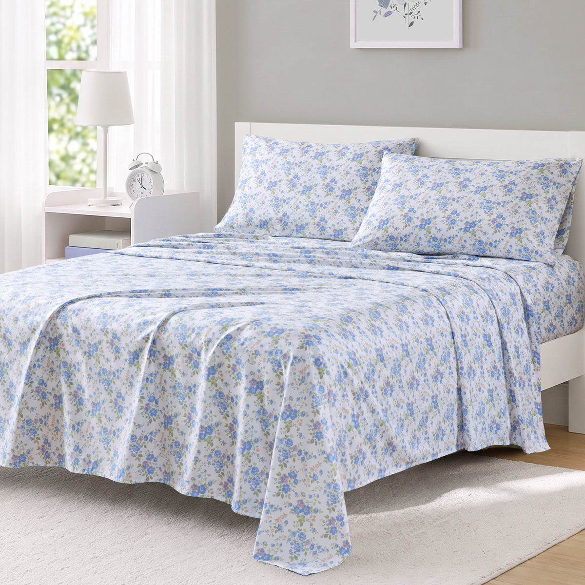 Intelligent Design Printed Microfiber Sheet Set