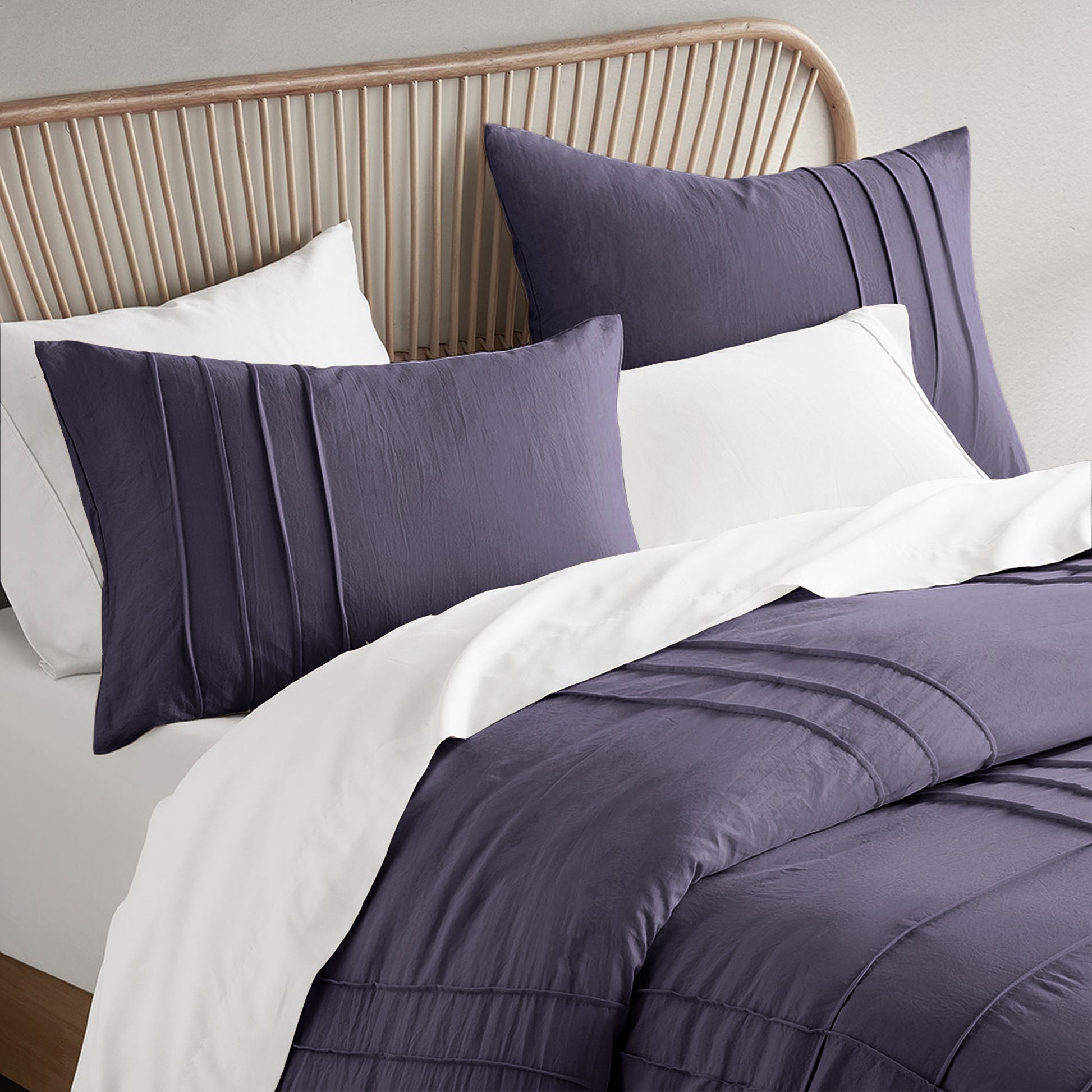 Regency Heights Porter Soft Washed Pleated Comforter Set