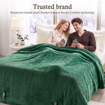 Beautyrest Heated Plush Blanket
