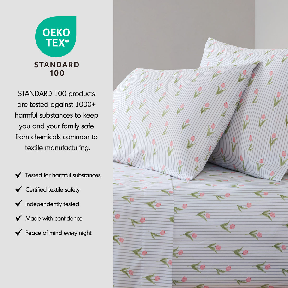 Intelligent Design Printed Microfiber Sheet Set