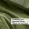 Comfort Spaces Soft Washed Pleated Duvet Cover Set
