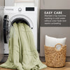 Comfort Spaces Soft Washed Pleated Duvet Cover Set