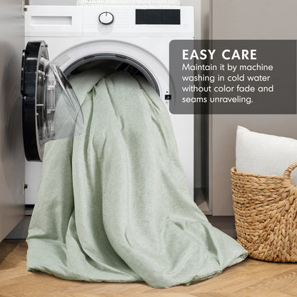 Regency Heights Camden Chambray Print Microfiber Comforter Set