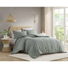 Comfort Spaces Waffle Weave Textured Comforter Set