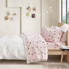 Intelligent Design Cotton Flannel Printed Sheet Set