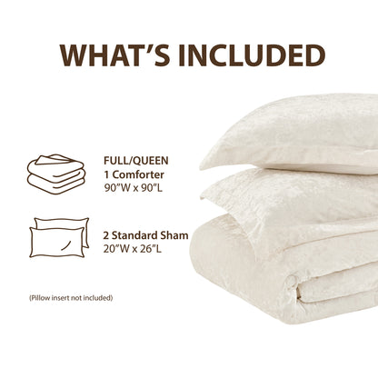 Regency Heights Juliette Velvet Comforter Set