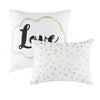 Intelligent Design Metallic Printed Comforter Set