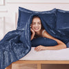 Intelligent Design Velvet Comforter Set with Throw Pillow