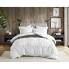 Comfort Spaces Soft Washed Pleated Duvet Cover Set