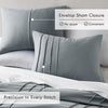 Comfort Spaces Soft Washed Pleated Duvet Cover Set