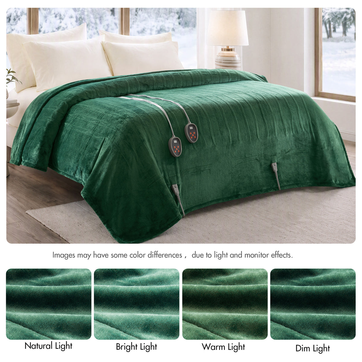 Beautyrest Heated Plush Blanket