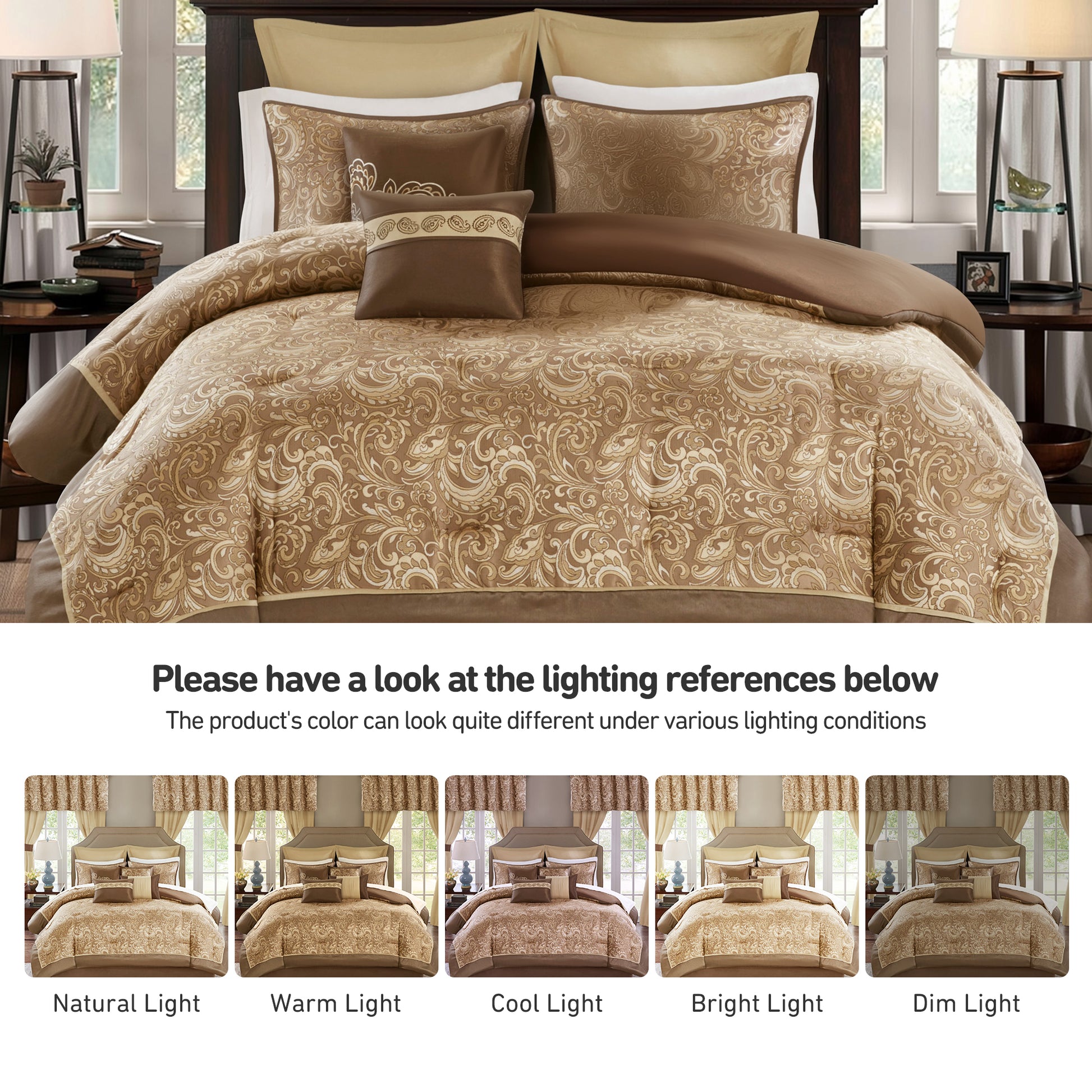Regency Heights Brystol 8pcs Comforter Set