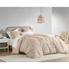 Comfort Spaces Soft Washed Pleated Duvet Cover Set