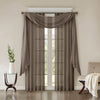 Madison Park Solid Crushed Curtain Panel Pair