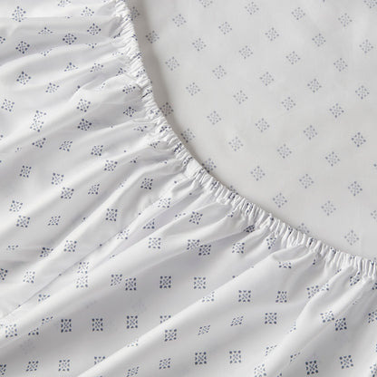 Regency Heights Camden Chambray Print Microfiber Comforter Set with Bed Sheets