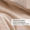 Comfort Spaces Soft Washed Pleated Duvet Cover Set