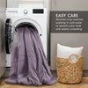 Comfort Spaces Soft Washed Pleated Duvet Cover Set