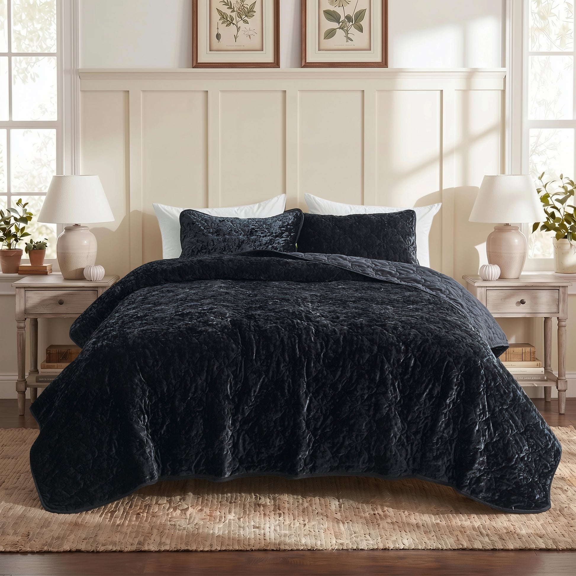 Regency Heights Juliana Velvet Quilt Mini Set