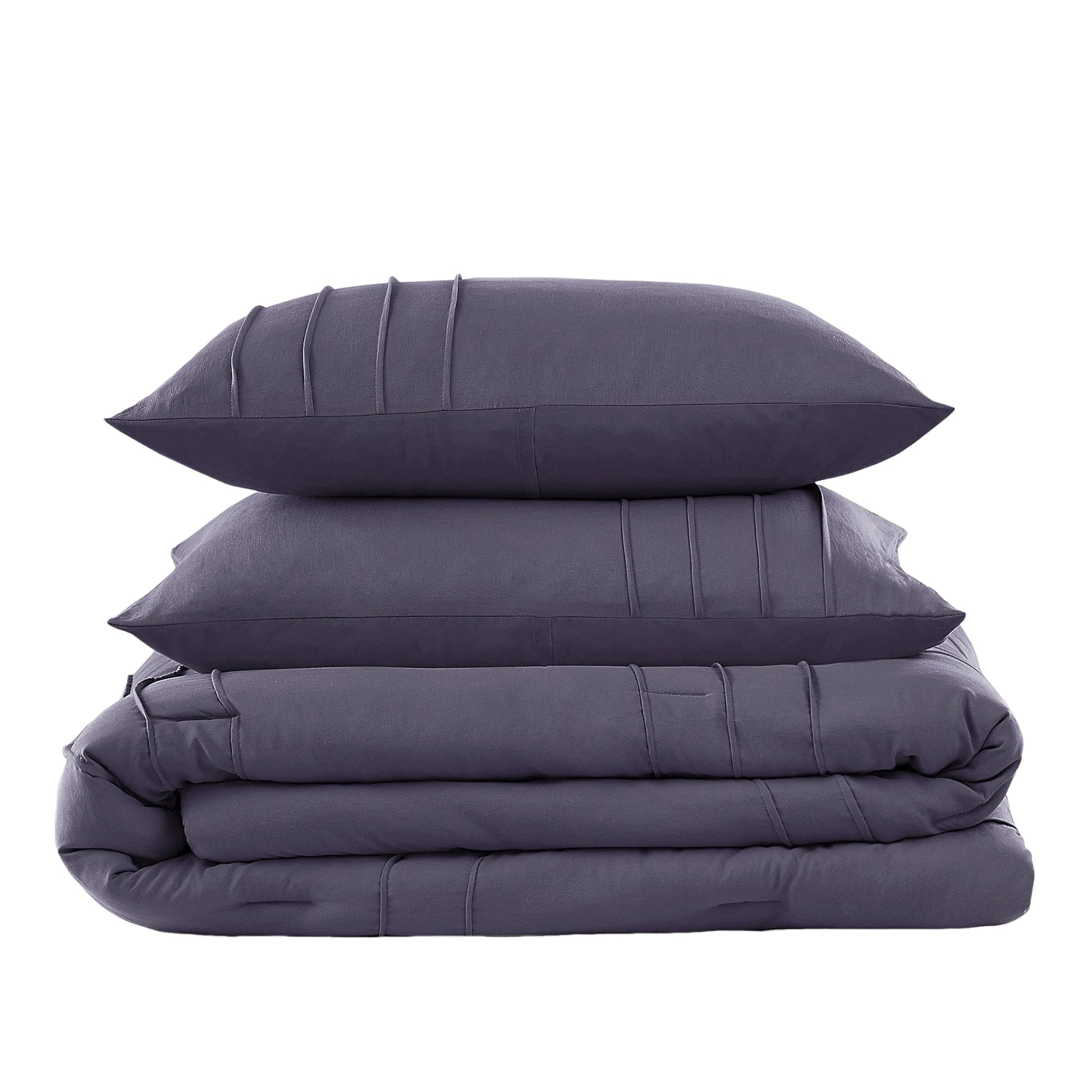 Regency Heights Porter Soft Washed Pleated Comforter Set