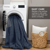 Comfort Spaces Soft Washed Pleated Duvet Cover Set
