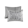 Intelligent Design Metallic Printed Comforter Set