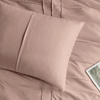 Regency Heights Porter Soft Washed Pleated Comforter Set