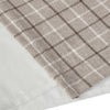 Madison Park Plaid Rod Pocket and Back Tab Curtain Panel with Fleece Lining
