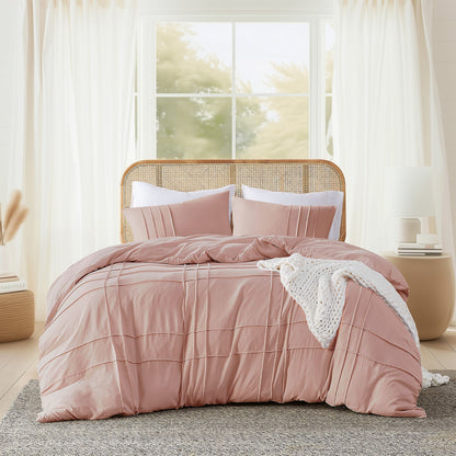 Regency Heights Porter Soft Washed Pleated Comforter Set