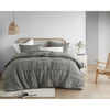 Comfort Spaces Soft Washed Pleated Duvet Cover Set