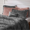 Intelligent Design Velvet Comforter Set with Throw Pillow