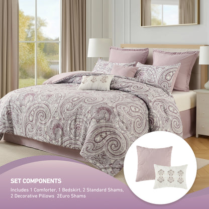 Regency Heights Kashmir 8pcs Comforter Set