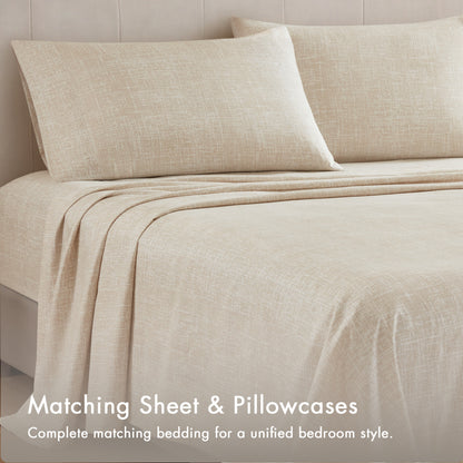 Madison Park Essentials Nixon 5 Pieces Comforter Set with Sheet Set
