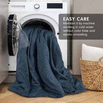 Regency Heights Camden Chambray Print Microfiber Comforter Set