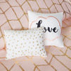 Intelligent Design Metallic Printed Comforter Set