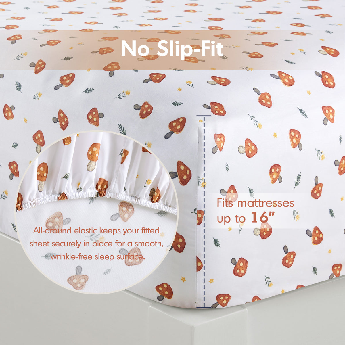 Intelligent Design Printed Microfiber Sheet Set