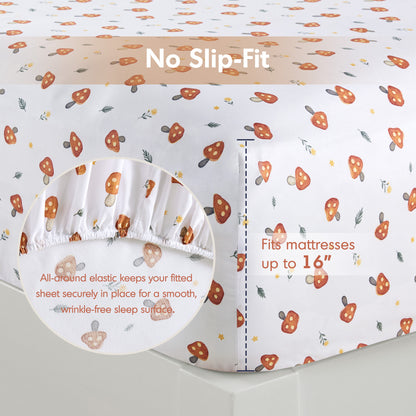 Intelligent Design Printed Microfiber Sheet Set