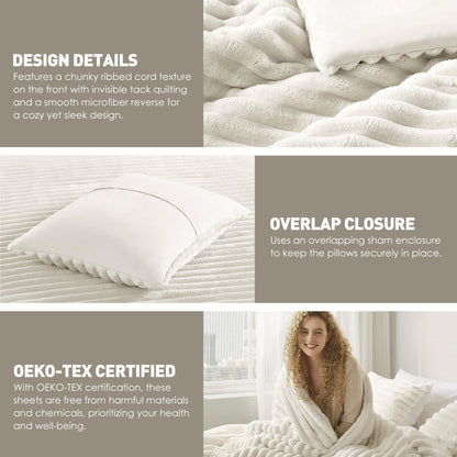 Regency Heights Cord Plush Comforter Set