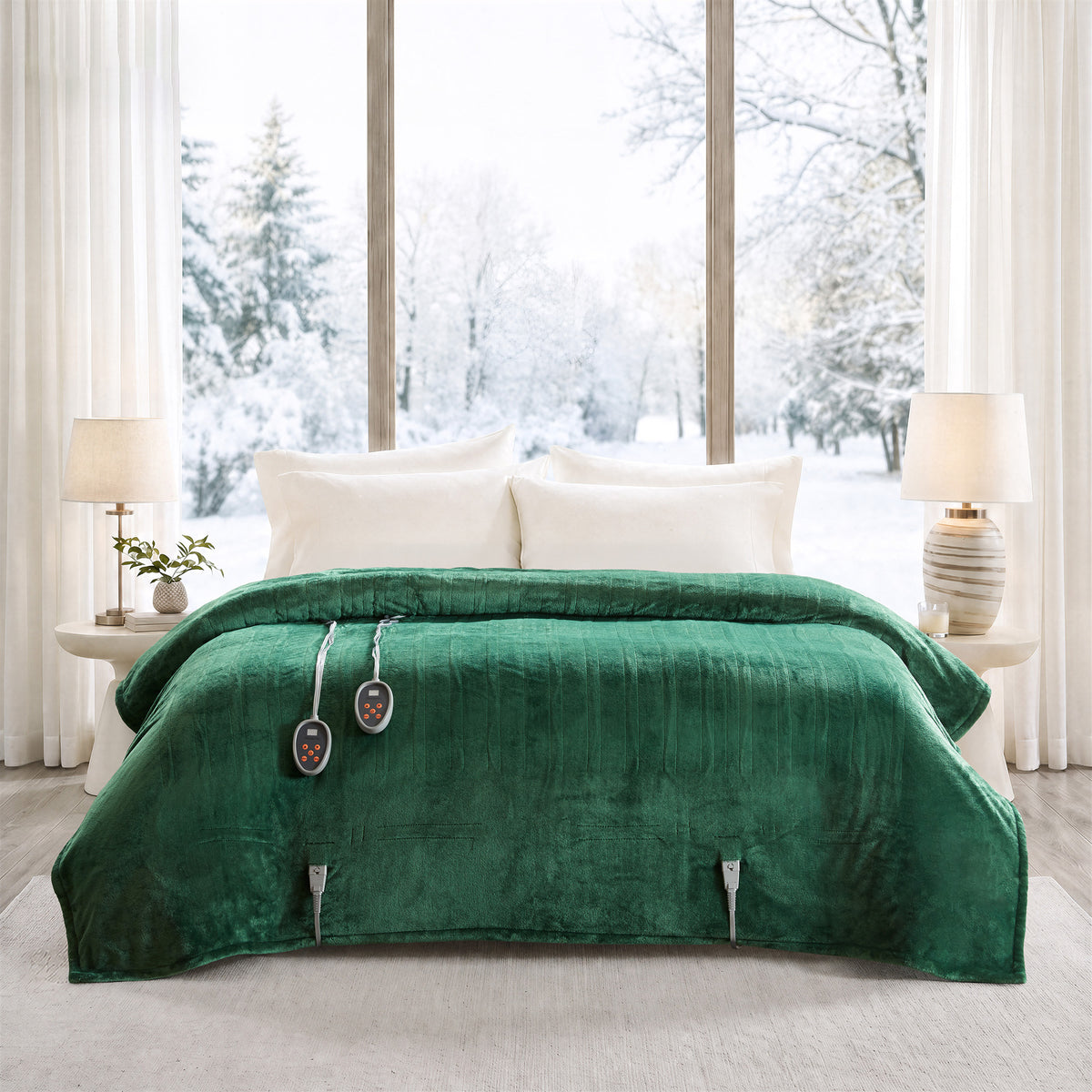 Beautyrest Heated Plush Blanket