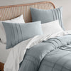 Comfort Spaces Soft Washed Pleated Duvet Cover Set