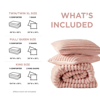 Regency Heights Cord Plush Comforter Set