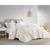 Comfort Spaces Soft Washed Pleated Duvet Cover Set